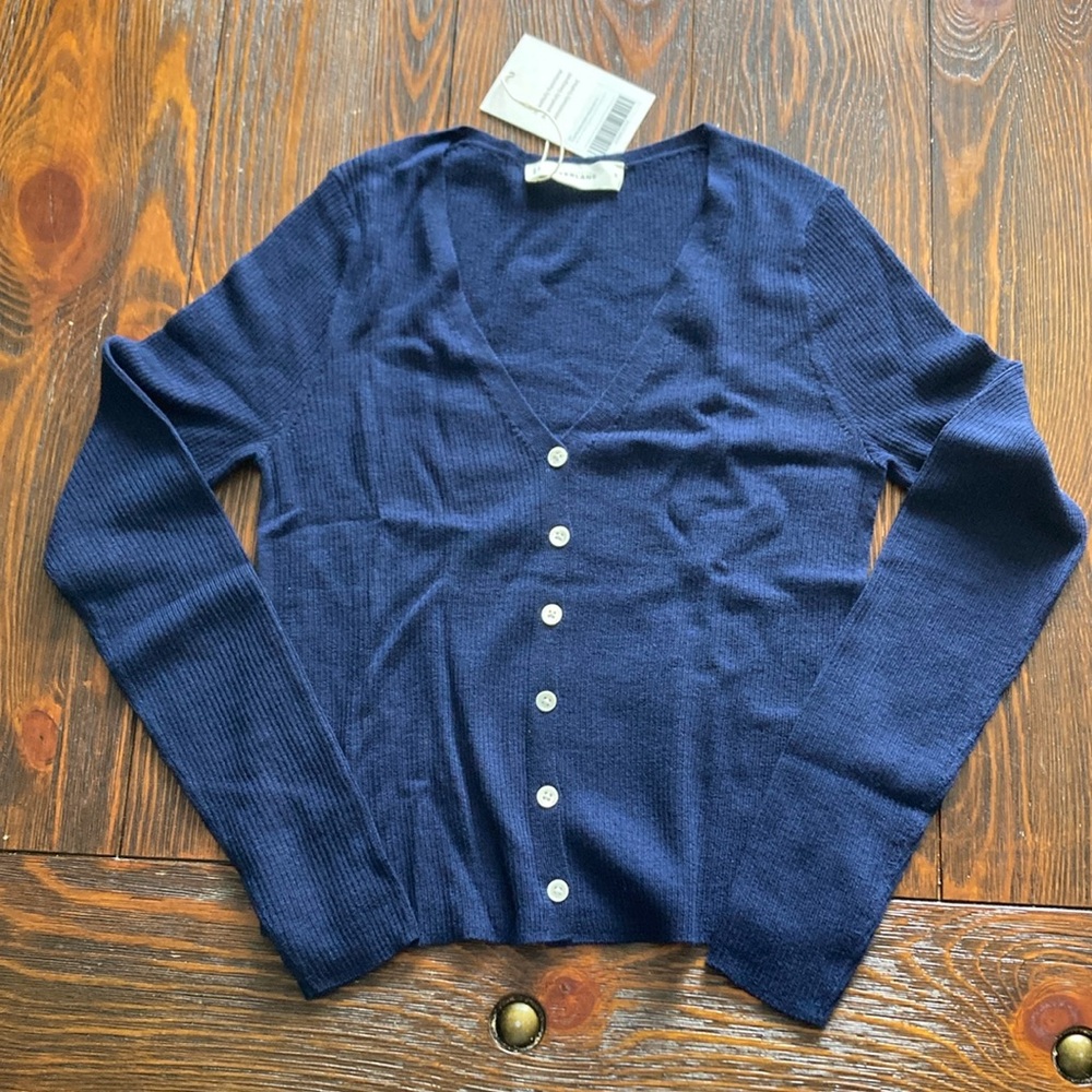 NWT Everlane The Cardigan in Ultrasoft Merino